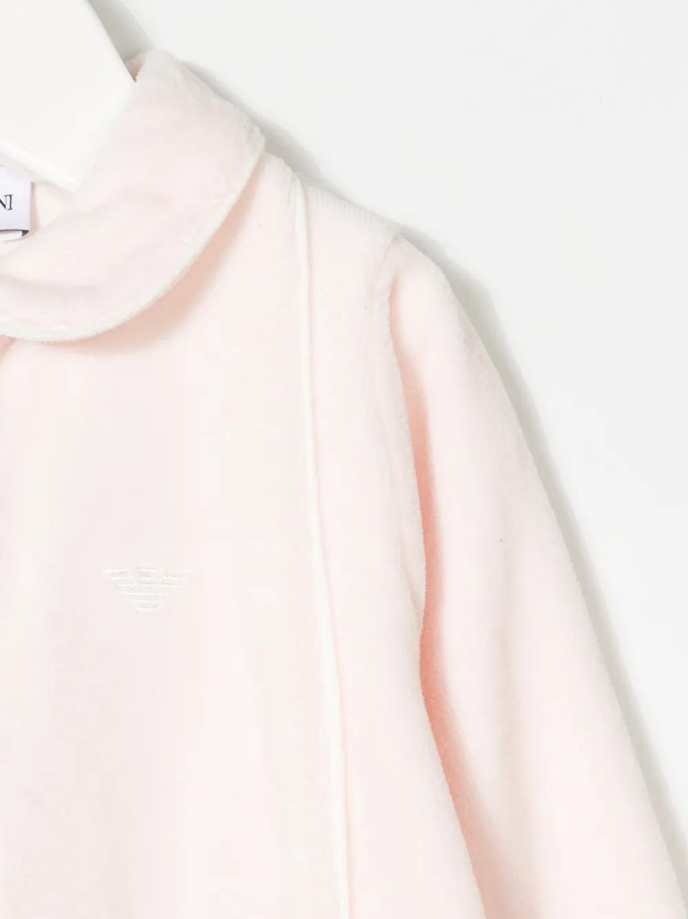 Emporio Armani Kids slim-fit romper pak Roze