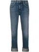Image 1 of Current/Elliott faded cropped jeans