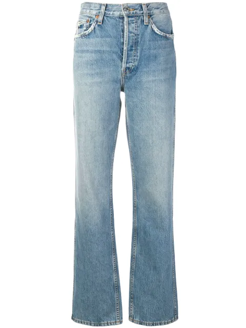 RE/DONE straight leg jeans