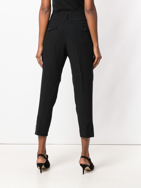 cropped cargo trousers