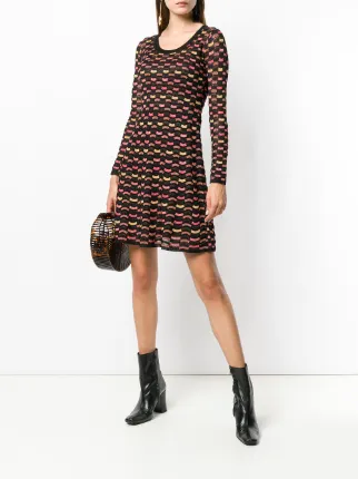 M Missoni Wave Knit Sweater Dress Farfetch M Missoni Wave Knit Sweater Dress