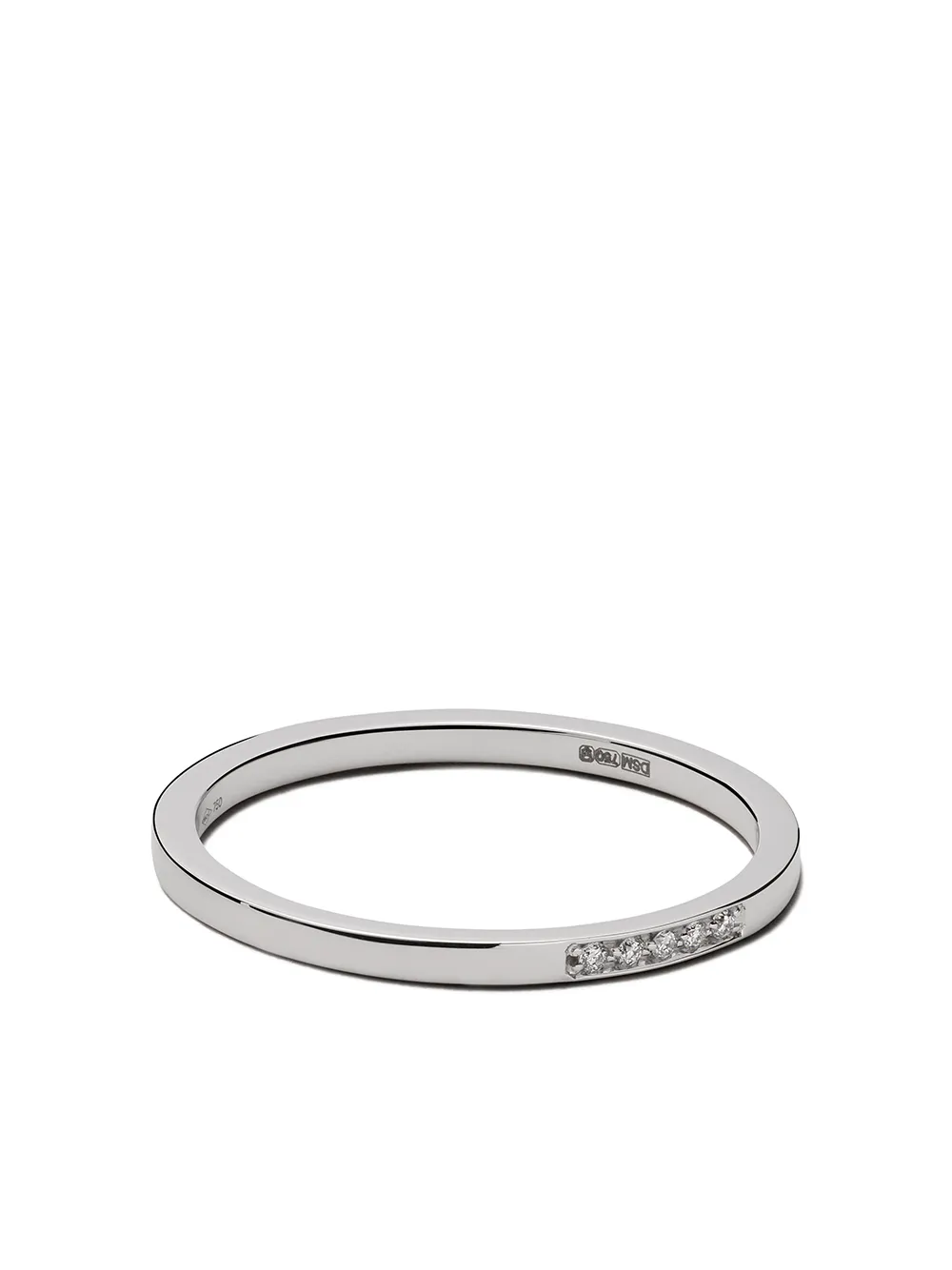 Фото 1 - Vanrycke 18kt white gold and diamond mini Medellin ring от Vanrycke