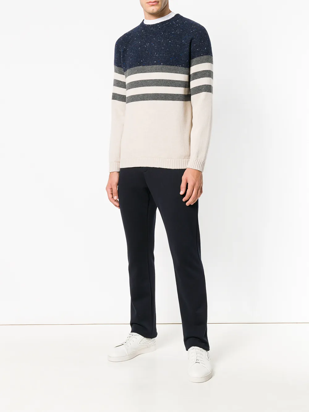 Brunello Cucinelli striped jumper | Knitted Sweaters | Image 2