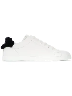 fendi shearling sneakers