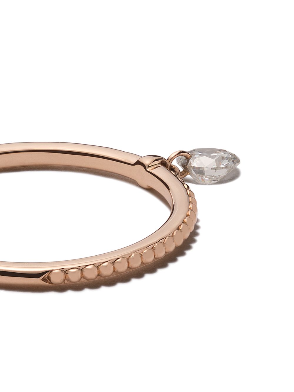 фото Raphaele Canot 18kt rose gold Set Free Diamond beaded ring