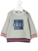 الصورة 1 من Boss Kids striped detailing logo sweatshirt