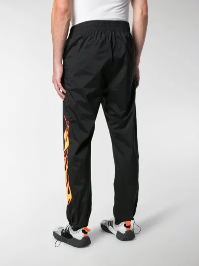 palm angels track pants flame