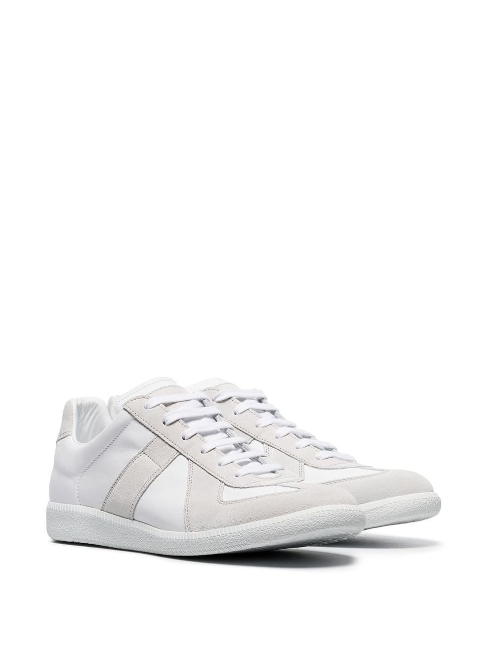 Image 2 of Maison Margiela Replica low-top leather sneakers