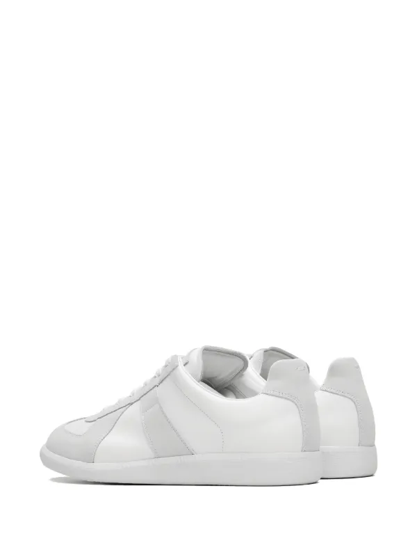 Maison Margiela Replica low-top Leather Sneakers | White