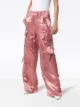 Sies Marjan Satinhose mit weitem Bein