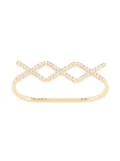 ALINKA 18kt yellow gold KATIA TRIO diamond two-finger ring