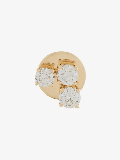 ALINKA 18kt yellow gold EVA diamond single stud