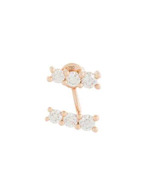 ALINKA 18kt 'Lara' Rotgoldohrring mit Diamanten
