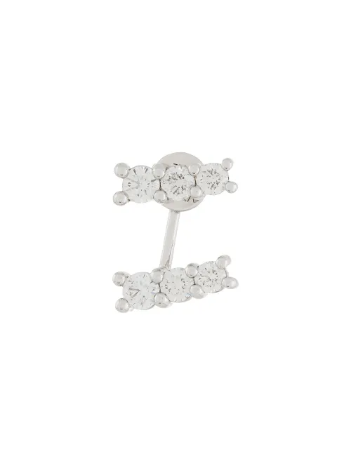 Kt white gold LARA diamond earring - ALINKA - Modalova