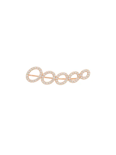 ALINKA arete earcuff CLOUD en oro rosa de 18kt con diamantes