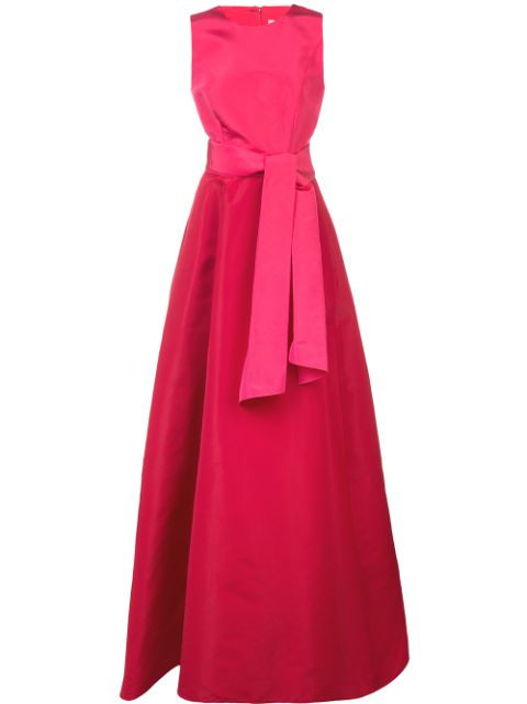 Carolina Herrera Flared Evening Gown - Pink