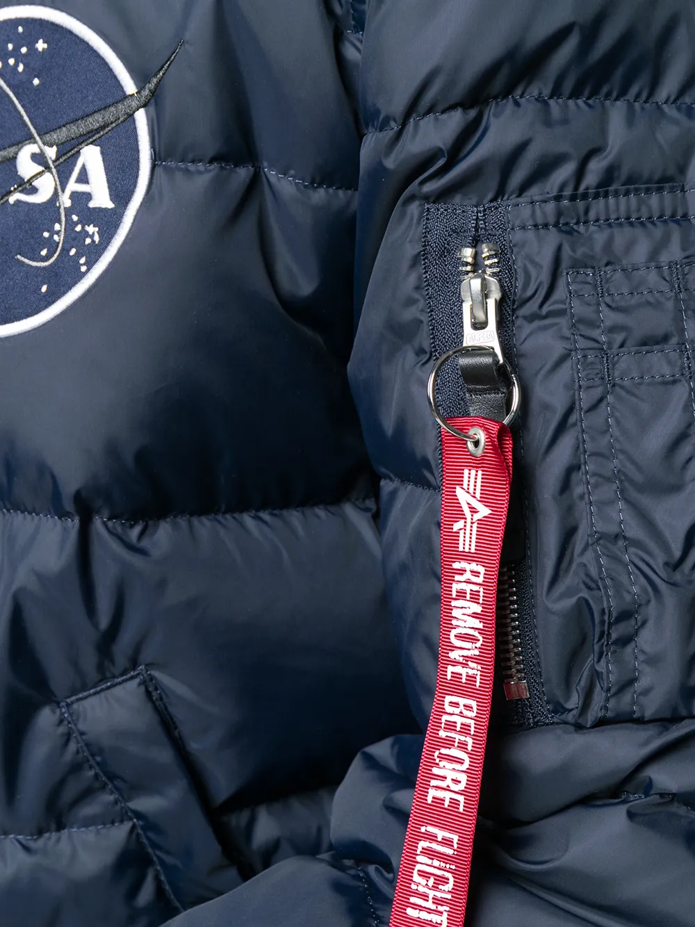 фото Alpha industries дутая куртка-бомбер
