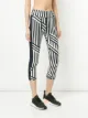 The Upside striped cropped leggings
