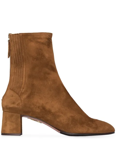 Aquazzura Ankle boot Saint Honore de couro
