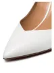 Aquazzura white shiva 85 leather pumps