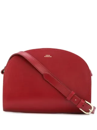 apc demi lune crossbody bolsa