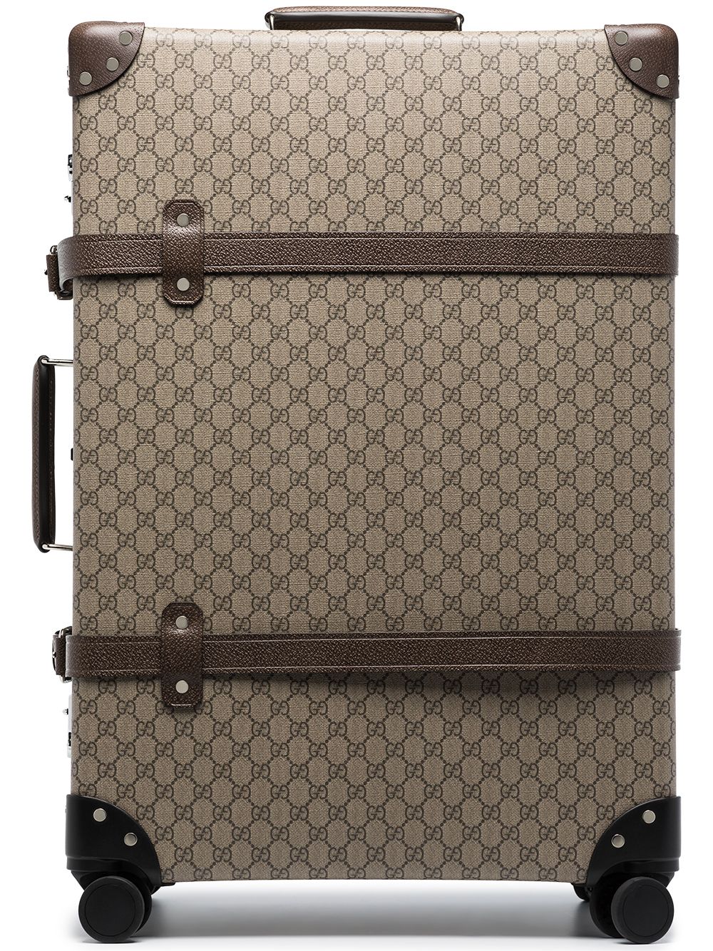 фото Gucci парусиновый чемодан globe-trotter с узором gg supreme