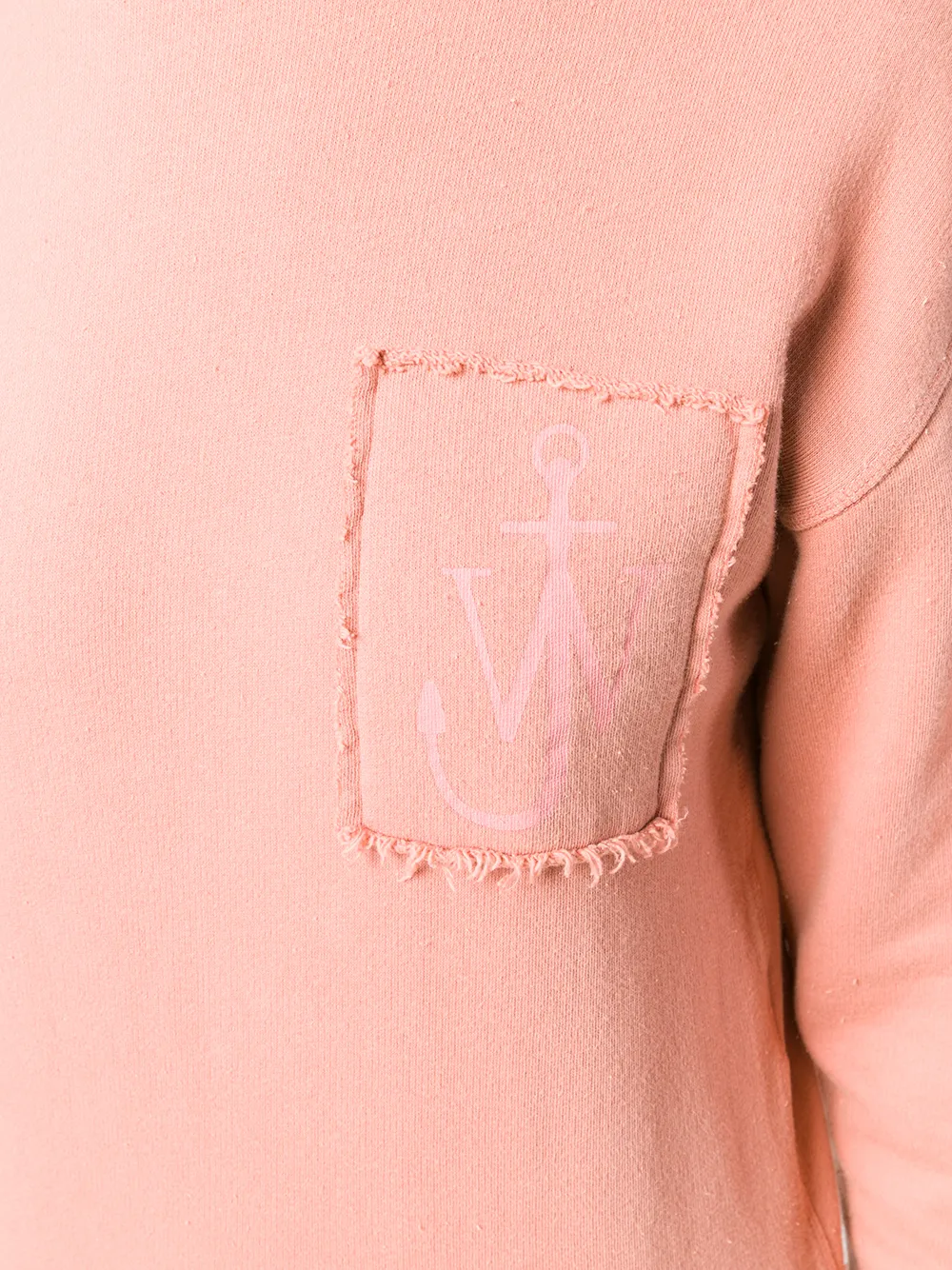 JW Anderson Sweater met anker patch Roze