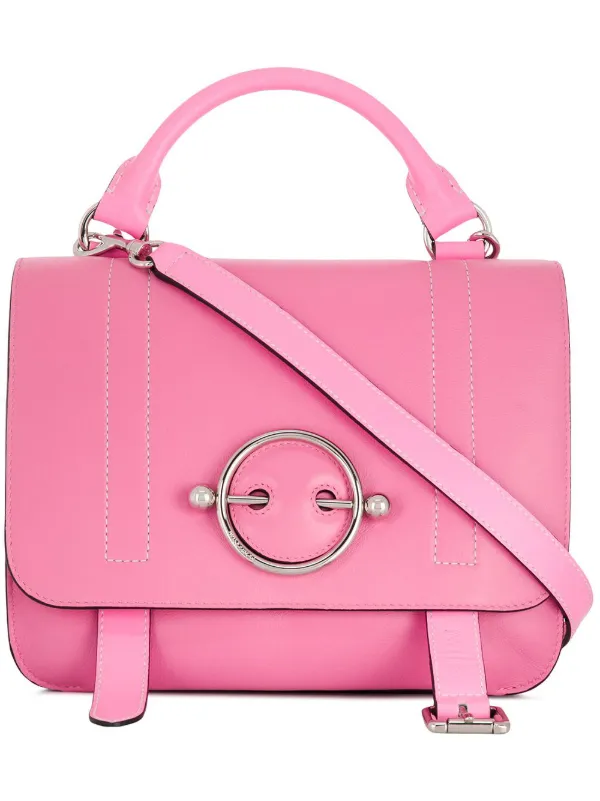 JW Anderson Malibu Disc Satchel in Pink