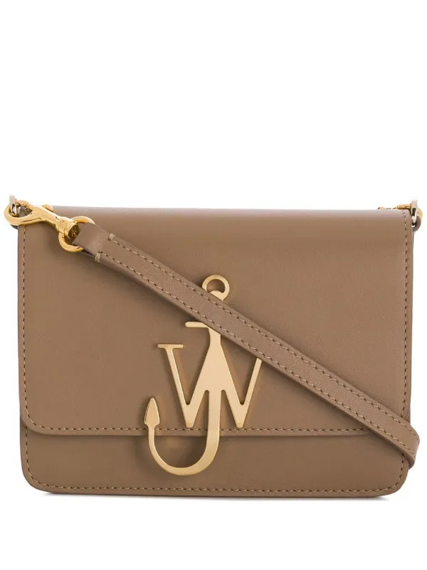 JW Anderson Anchor Logo Crossbody Bag in Neutrals