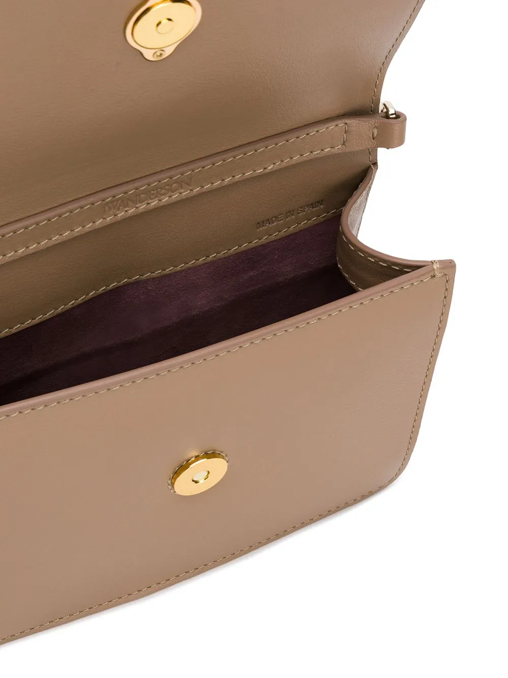 JW Anderson kleine tas met logo Beige