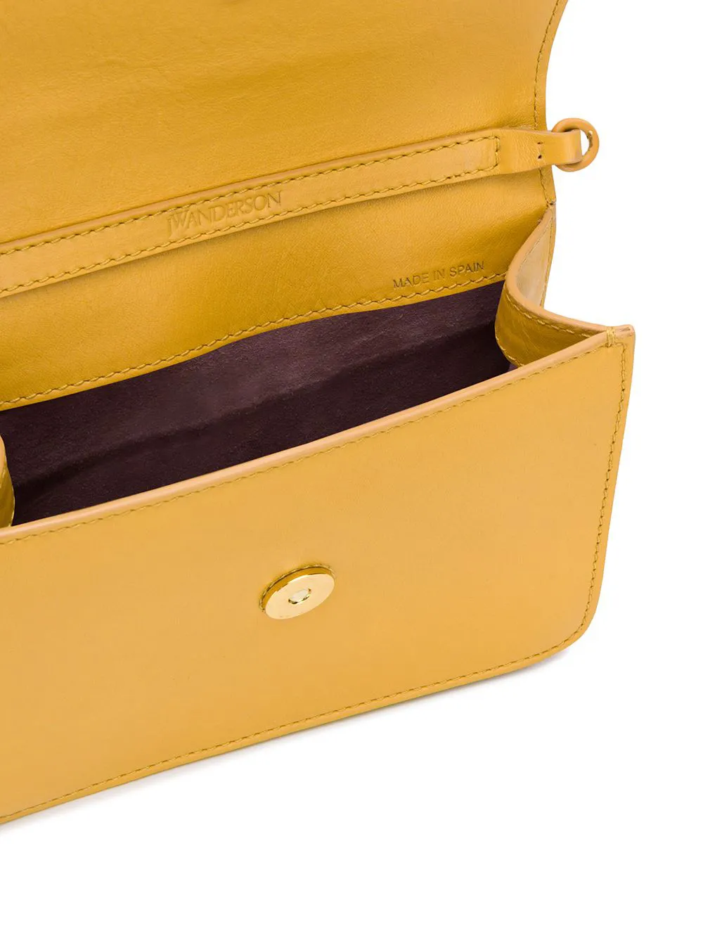 JW Anderson kleine tas met logo Geel