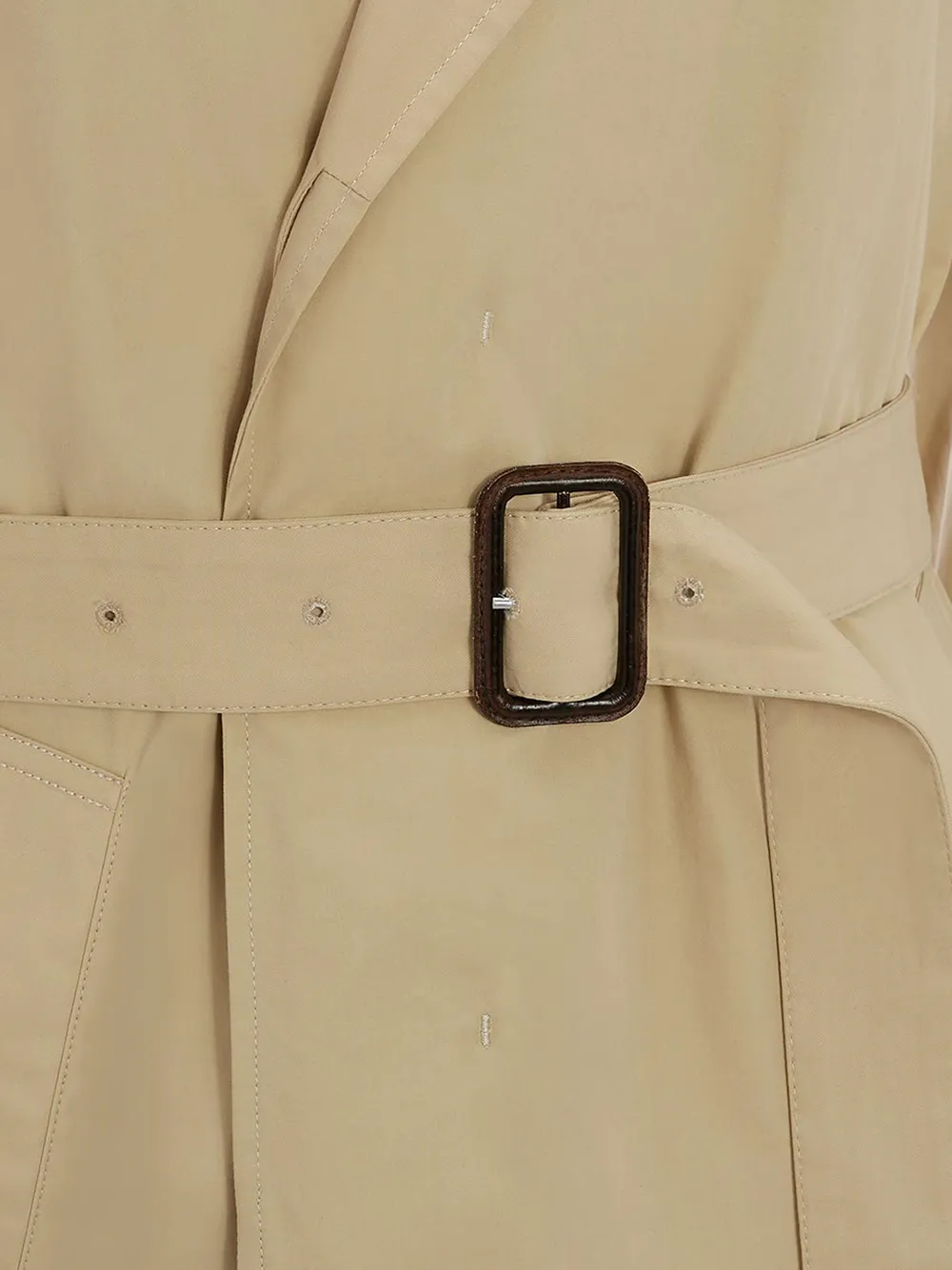 JW Anderson Contrast Collar Trench Coat Farfetch