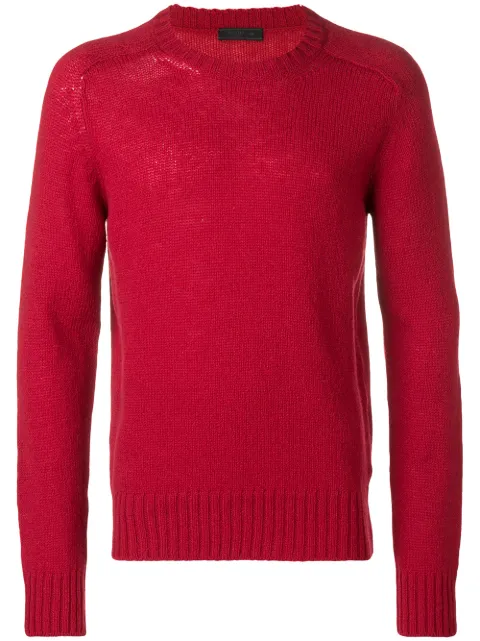 Prada crew neck sweater