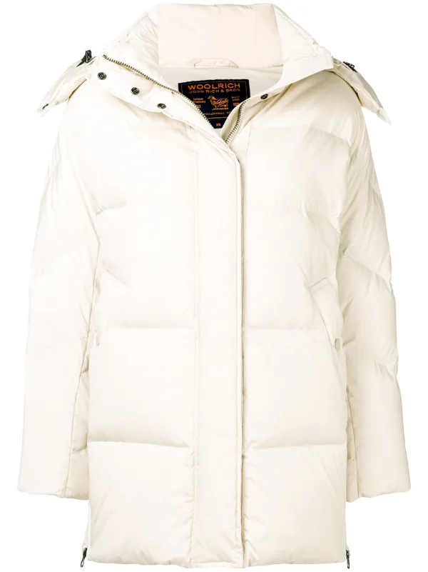 woolrich aurora puffer coat