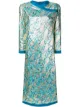 الصورة 1 من A.N.G.E.L.O. Vintage Cult 1960's paisley jacquard dress