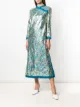 الصورة 2 من A.N.G.E.L.O. Vintage Cult 1960's paisley jacquard dress
