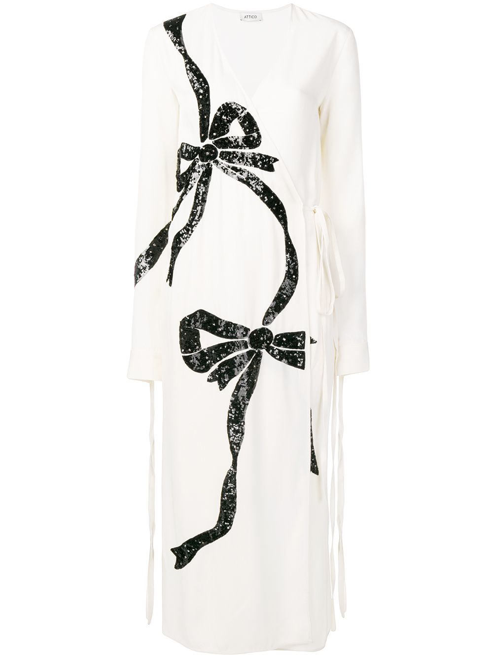 the attico white dress