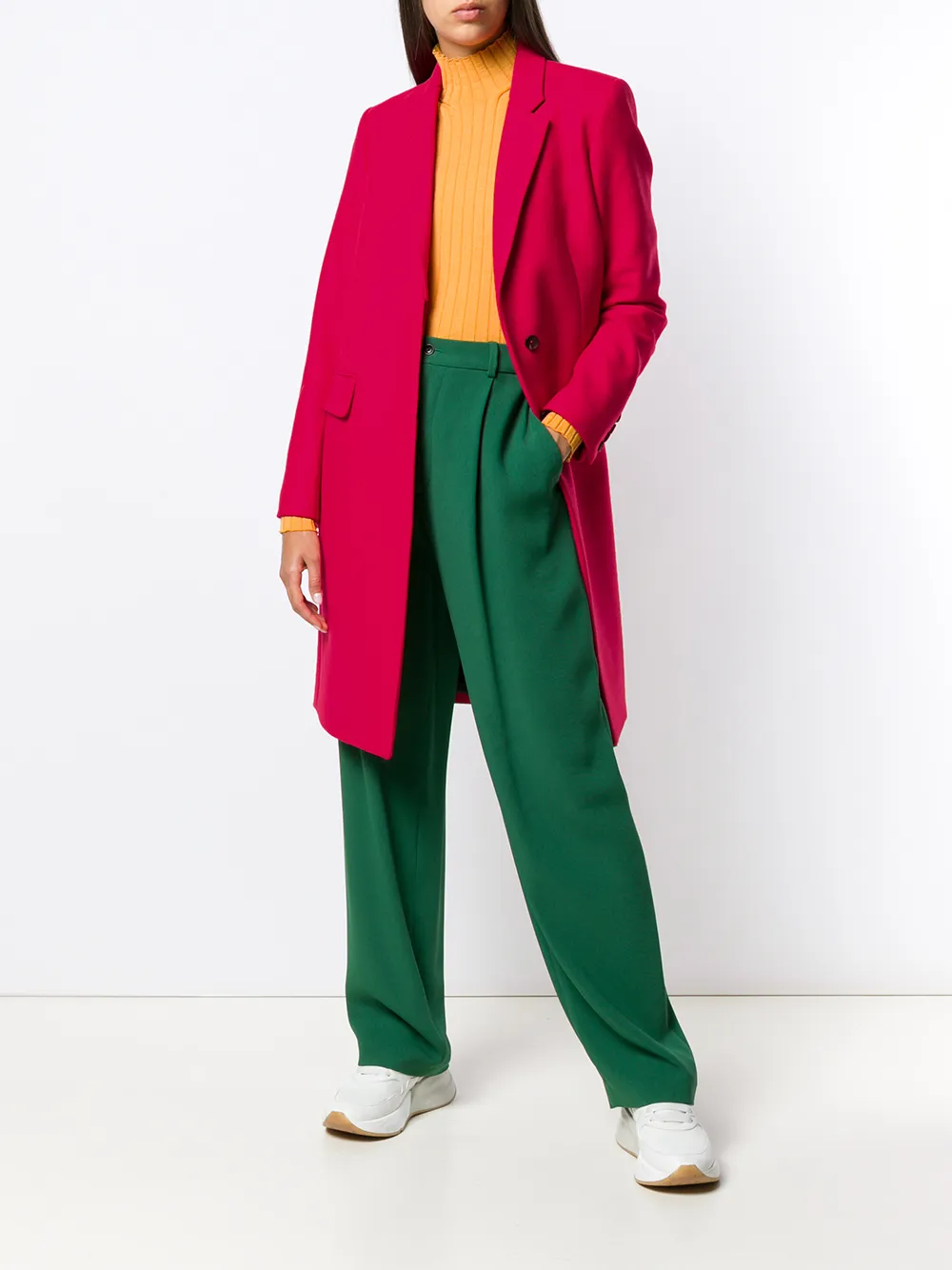 PS Paul Smith tailored midi coat | Single Breasted Coats | Image 2
