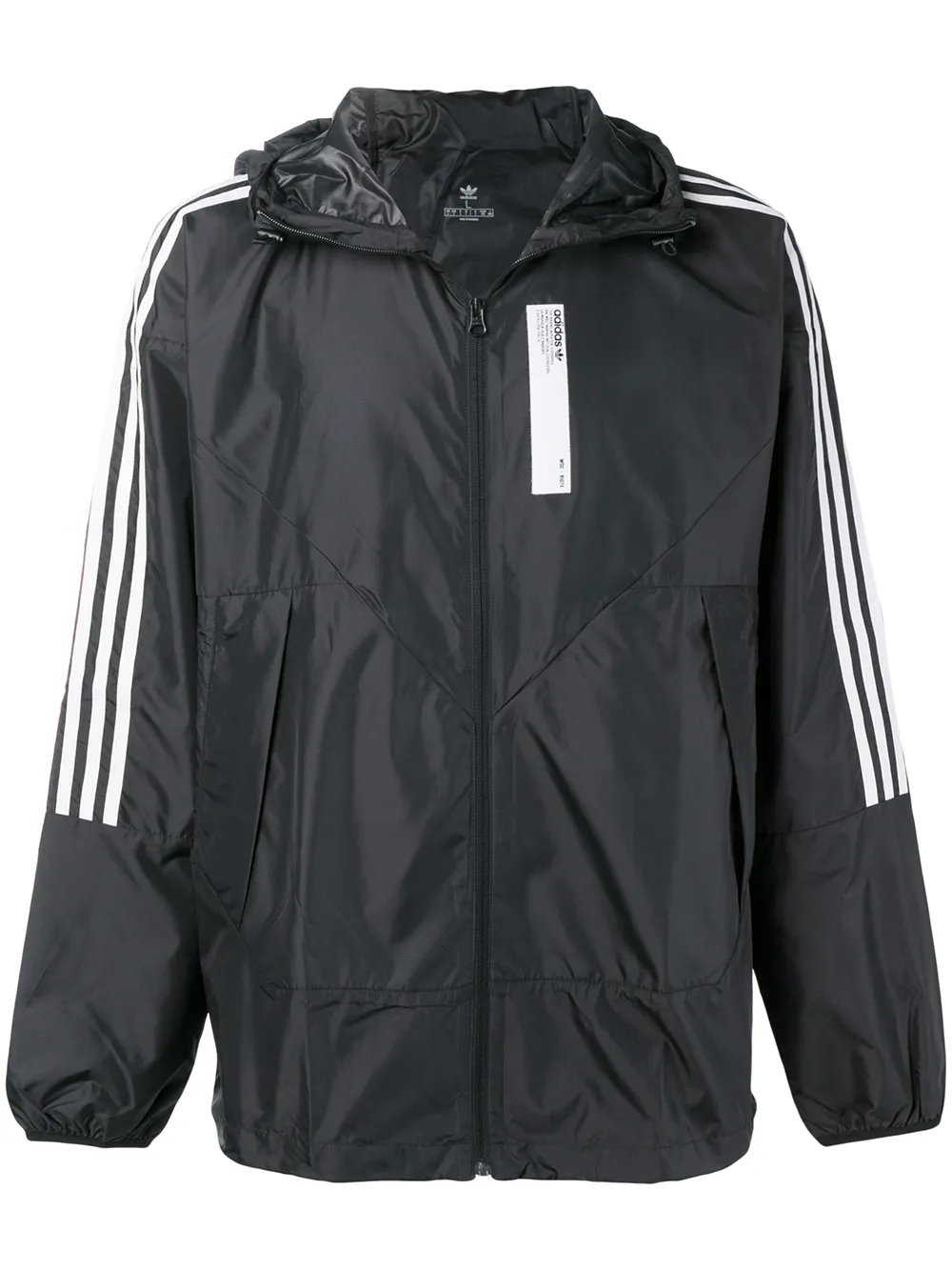 adidas ストライプディテール ジャケット - ブラック adidas ストライプディテール ジャケット - ブラック
