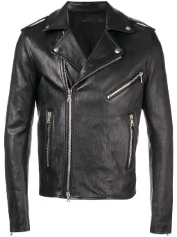 Jaqueta biker slim