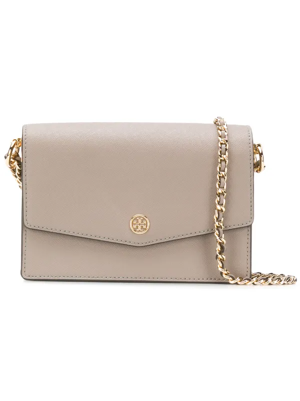 tory burch mini robinson convertible leather shoulder bag