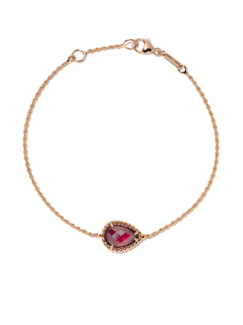 Boucheron pulsera Serpent Bohème en oro rosa de 18kt con rodolita S
