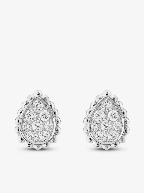Boucheron أقراط سيربون بويم بتصميم دمعة العين