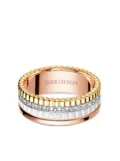 Boucheron 18kt rose, white and yellow gold Quatre White diamond small ring