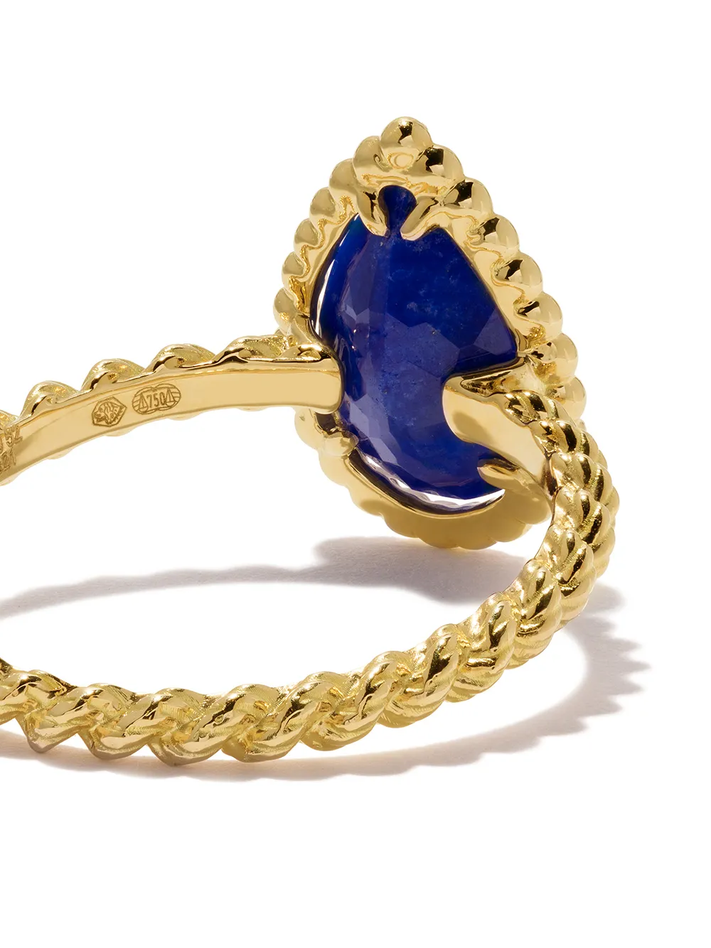 Boucheron セルパンボエム ラピスラズリ リング S 18Kイエローゴールド