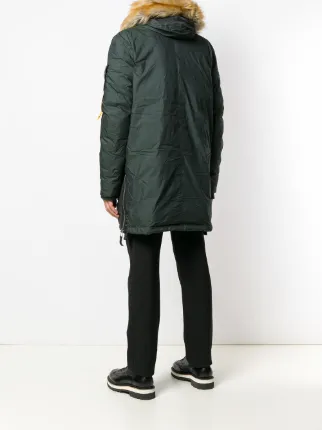 zipped padded coat展示图