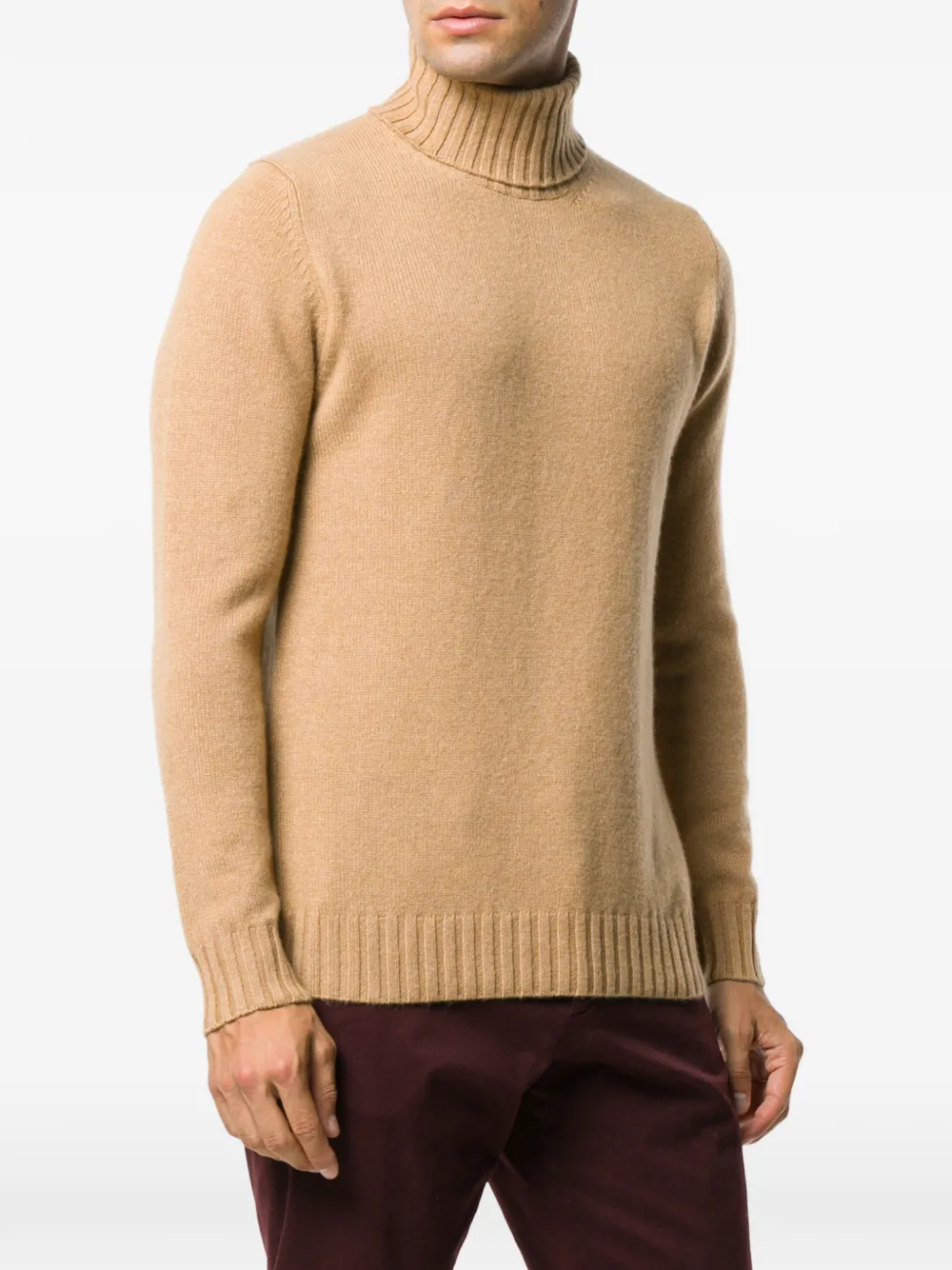  Dell'oglio Pullover Mit Rollkragen   Braun 