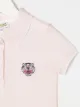 Kenzo Kids logo patch polo shirt