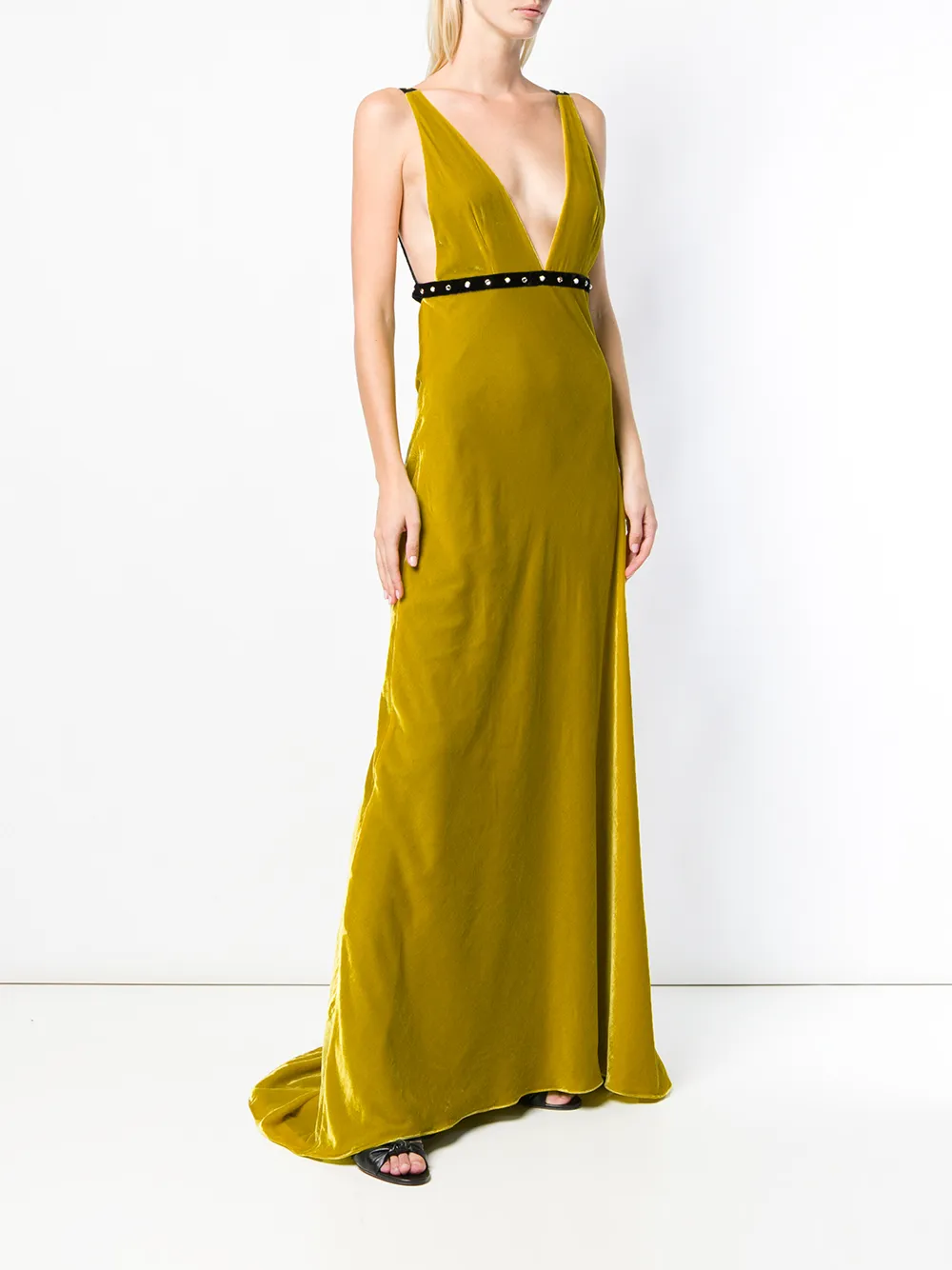 Velvet Evening Dress