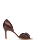Sarah Chofakian leather pumps - Red